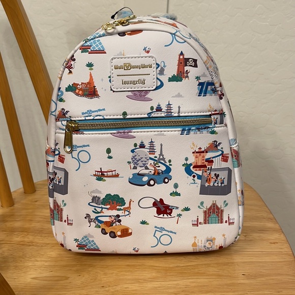 Loungefly Handbags - NWT Disney 50th anniversary loungefly